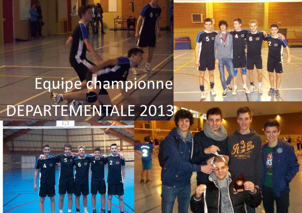 champion departemental volley 2013